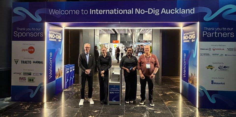 ABRATT marca presença na No-Dig International 2026 em Auckland